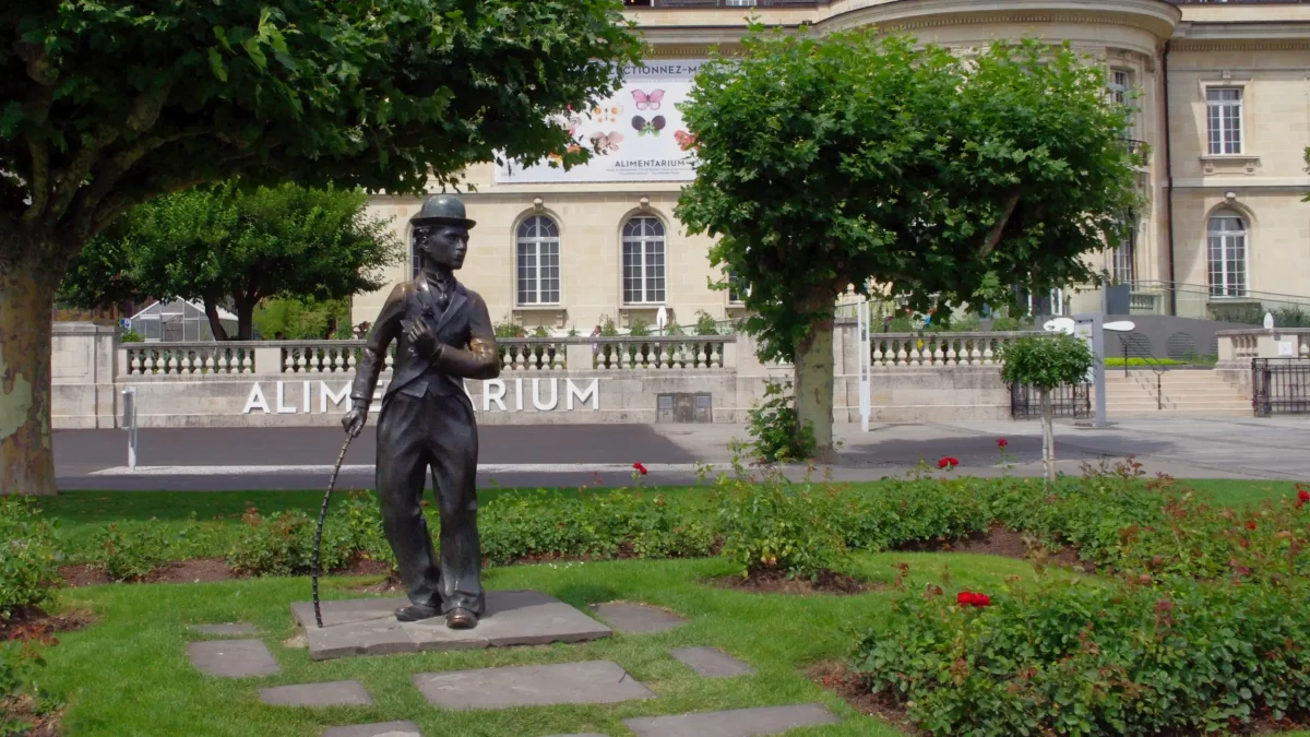 Statue Charlie Chaplin Vevey